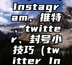 Facebook、ins、Instagram、推特、twitter、封号小技巧（twitter Ins Facebook）