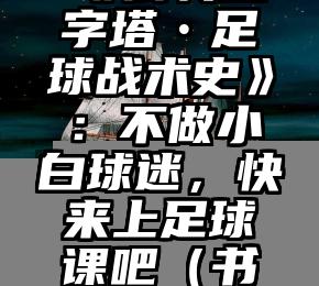 书评 | 《倒转金字塔•足球战术史》：不做小白球迷，快来上足球课吧（书评算不算核心期刊）