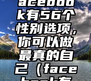 国际不再恐同日：Facebook有56个性别选项，你可以做最真的自己（facebook有多少种性别）