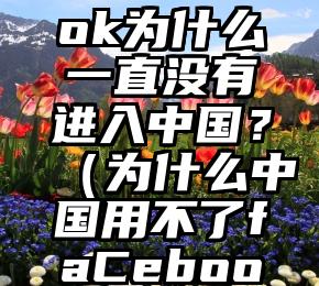 Facebook为什么一直没有进入中国？（为什么中国用不了faCebook）