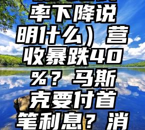 新鲜出炉（企业营业收入增长率下降说明什么）营收暴跌40%？马斯克要付首笔利息？消息称推特正拍卖总部物品，