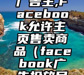 为了吸引广告主,Facebook允许主页售卖商品（facebook广告投放目标选择）