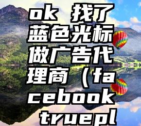 Facebook 找了蓝色光标做广告代理商（facebook trueplay 广告）