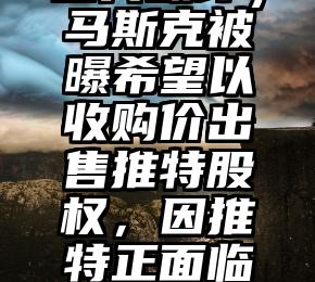 越早知道越好（马斯克推特图片翻译）马斯克被曝希望以收购价出售推特股权，因推特正面临严峻的财务压力，如何看待此事？，