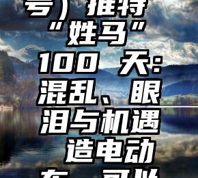 速看（谁有推特账号）推特“姓马” 100 天：混乱、眼泪与机遇 造电动车，可以是一门「艺术」，