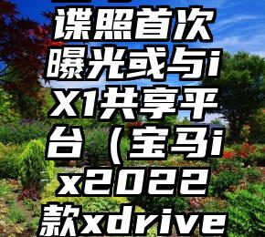 宝马iX2谍照首次曝光或与iX1共享平台（宝马ix2022款xdrive50）