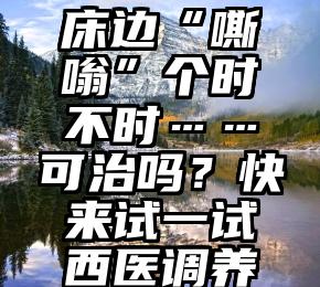 床边“嘶嗡”个时不时……可治吗？快来试一试西医调养